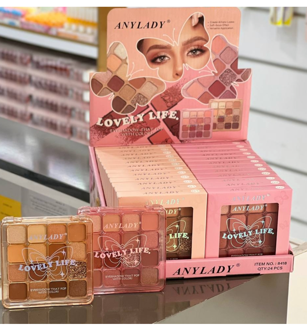 سایه چشم پروانه آنی لیدی ANYLADY مدل Lovely Life