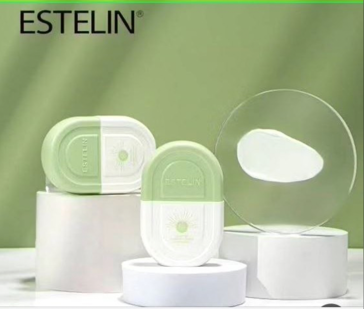 ضد آفتاب سبز استلین 50 گرمی spf50 مدل ضد جوش و ترمیم کننده