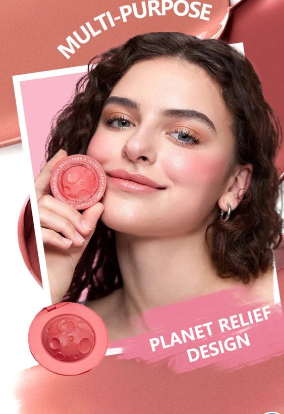 رژگونه خیس سفینه فضایی دوپ شیگلم برند اولیبولا رژگونه فضایی دوپ شیگلم
