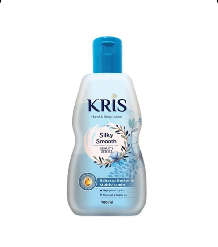 لوسیون مرطوب کننده دست و بدن کریس مدل silky smooth حجم 100 میل